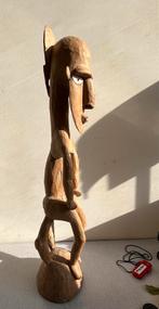 Nieuw-Guinea Antiek Papoea Beeld Tribal Ar, Ophalen of Verzenden