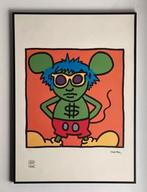 Keith Haring : litho op groot formaat, Ophalen of Verzenden