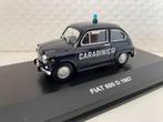 Fiat 600 Carabinieri, Hobby en Vrije tijd, Modelauto's | 1:43, Ophalen of Verzenden, Zo goed als nieuw, Auto, Overige merken