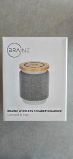 Draadloze Speaker/Oplader - Brainz, Overige merken, Overige typen, Nieuw, Ophalen of Verzenden