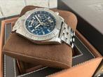 Breitling chronomat 44 / b01 / AB0115 met doos en papieren, Sieraden, Tassen en Uiterlijk, Ophalen, Staal, Staal, Breitling