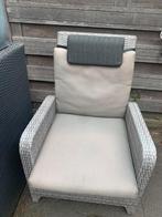 Le Sud Rotan Tuinstoel Met Verstelbare Rugleuning Wicker, Ophalen of Verzenden, Zo goed als nieuw, Wicker