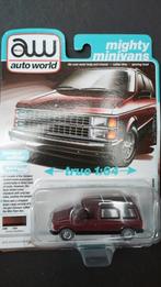Dodge Caravan 1985 Chrysler Voyager 1:64 Autoworld AW Pol, Ophalen of Verzenden, Nieuw, Auto