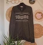 Vintage norway winter wollen vest ijslandse noors scandinavi, Niet ingevuld, Niet ingevuld, Maat 56/58 (XL), Ophalen of Verzenden