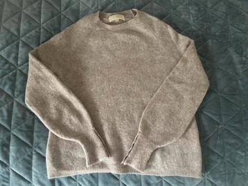 Beige wollen trui Sézane XS (maat 34) beschikbaar voor biedingen