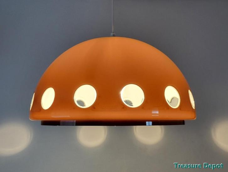 Space Age hanglamp, Huis en Inrichting, Lampen | Hanglampen, Minder dan 50 cm, Kunststof, Ophalen of Verzenden