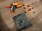 Nerf N-Strike Elite Firestrike blaster met 10 pijltjes, Ophalen of Verzenden, Gebruikt