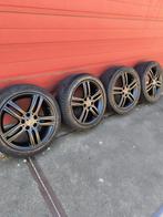 Mercedes velgen 17 inch banden 5x112 Amg c klasse a klasse, Ophalen, Zo goed als nieuw
