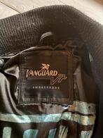 Vanguard Bomberjack met leren mouwen, Kleding | Heren, Jassen | Winter, Blauw, Ophalen of Verzenden, Vanguard, Gedragen