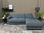 “GRATIS LEVERING” Leuke grijze hoekbank! 240x160, Hoekbank, Ophalen of Verzenden, Zo goed als nieuw, Zwart, grijs,zgan, leuke hoekbank, compact