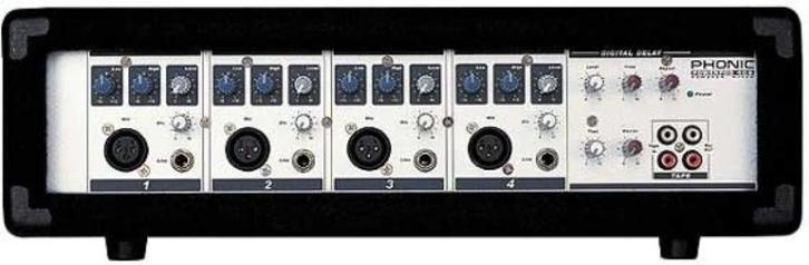 Powered Mixer Phonic Powerpod 408 en Mixer Amp Peavey MX4, Muziek en Instrumenten, Versterkers | Keyboard, Monitor en PA, Gebruikt