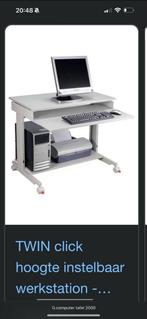 Verstelbare Computer Tafel Werkstation, 70 tot 120 cm, Ophalen of Verzenden, Zo goed als nieuw, Minder dan 70 cm