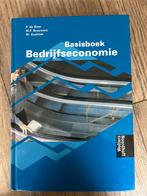 Basisboek Bedrijfseconomie - P. de Boer, Ophalen of Verzenden, Beta, Zo goed als nieuw, HBO