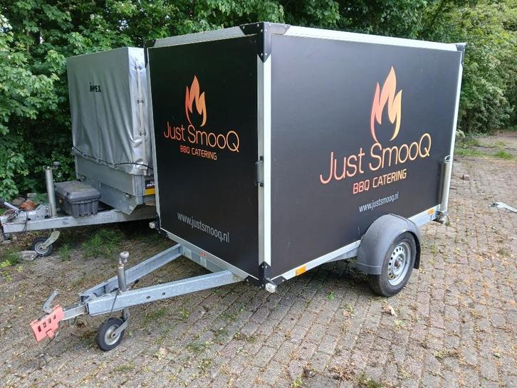 Gesloten aanhanger te huur, Auto diversen, Aanhangers en Bagagewagens, Zo goed als nieuw, Ophalen