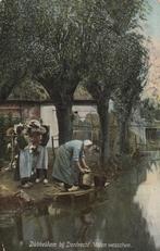 00056 Dubbeldam - Vaten wasschen, Verzamelen, Verzenden, Voor 1920, Ongelopen, Zuid-Holland