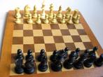 Compleet schaakspel, bord, damstenen schaakstukken, Hobby en Vrije tijd, Gezelschapsspellen | Bordspellen, Een of twee spelers