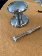Huisdeur knop, Doe-het-zelf en Verbouw, IJzerwaren en Bevestigingsmiddelen, Ophalen, Gebruikt, Overige typen, Rvs