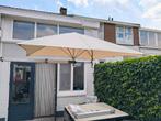 Paraflex parasol incl muurarm compleet en hoes, Tuin en Terras, Parasols, Ophalen of Verzenden, Zo goed als nieuw, Zweefparasol