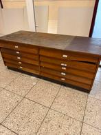 Antieke Houten Ladekast - Opknapper!, Huis en Inrichting, Gebruikt, 100 tot 150 cm, Ophalen of Verzenden, Met lade(s)