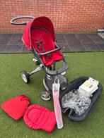 Stokke kinderwagen, Kinderen en Baby's, Gebruikt, Verstelbare duwstang, Combiwagen, Ophalen