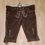 Edelnice Bruine Lederhosen Heren Plus Size 68/8XL, Kleding | Heren, Ophalen of Verzenden, Zo goed als nieuw