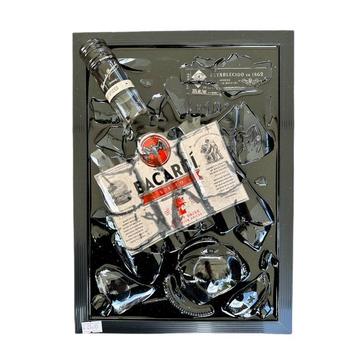 Bacardi spiced broken bottle beschikbaar voor biedingen