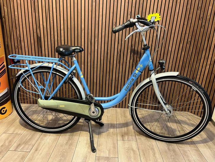 Cortina S1 28 inch Moederfiets, Fietsen en Brommers, Fietsen | Dames | Moederfietsen, Gebruikt, Overige merken, 53 tot 56 cm
