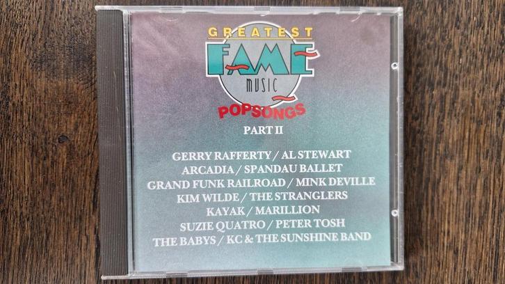 Greatest Fame Music Popsongs Part II - 1992, Cd's en Dvd's, Cd's | Verzamelalbums, Gebruikt, Pop, Ophalen of Verzenden