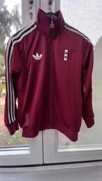 Ajax/ adidas 125 jaar jubileum tracktop, Verzenden, Zo goed als nieuw, Jongen of Meisje, Trui of Vest
