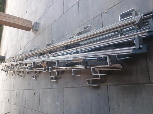 40 meter clickfit onderconstructie voor 15-20 zonnepanelen, Doe-het-zelf en Verbouw, IJzerwaren en Bevestigingsmiddelen, Gebruikt