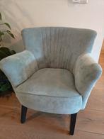 Fauteuils 2 stuks ribstof stoelen, Huis en Inrichting, Fauteuils, Ophalen, Zo goed als nieuw, Minder dan 75 cm, 50 tot 75 cm
