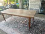 Massief houten eettafel, Ophalen, 200 cm of meer, 50 tot 100 cm, Zo goed als nieuw