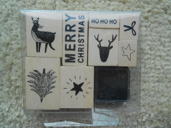 kerst stempeltjes van de Hema, Diversen, Kerst, Gebruikt, Ophalen