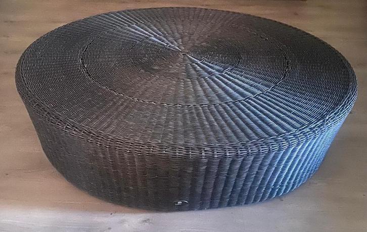 Mooie Borek loungetafel, Tuin en Terras, Tuinbanken, Zo goed als nieuw, Wicker, Ophalen