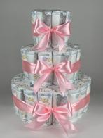 Luiertaart meisje basic 64 roze, Kinderen en Baby's, Ophalen of Verzenden, Nieuw, Kraamcadeau