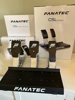 Fanatec CSL Pedalen set met Loadcell en Tuning kit, Ophalen of Verzenden, Gebruikt, Fanatec, Heusinkveld, Trakracer