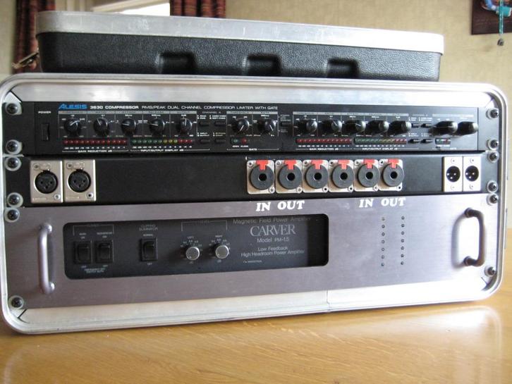 Carver PM - 1.5 versterkter, Muziek en Instrumenten, Versterkers | Keyboard, Monitor en PA, Gebruikt, P.A., 500 tot 1000 watt