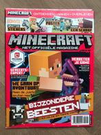 Minecraft tijdschrift met groot stickervel, Boeken, Tijdschriften en Kranten, Nieuw, Sport en Vrije tijd, Ophalen of Verzenden
