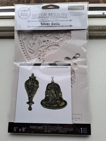 Re-Design decor mal/mould Silver Bells beschikbaar voor biedingen