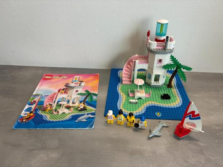 Lego 6414 Paradisa Dolphin Point (Zeldzaam!), Kinderen en Baby's, Speelgoed | Duplo en Lego, Gebruikt, Lego, Complete set, Ophalen of Verzenden