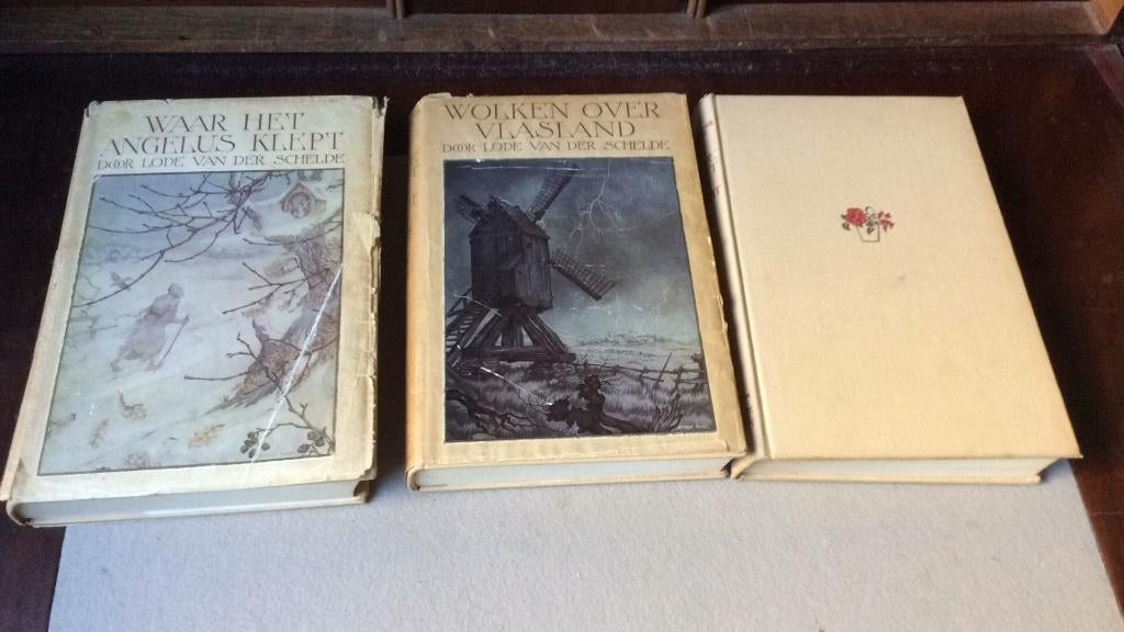 De aarde geeft en neemt - Lode vd Schelde - Anton Pieck, Antiek en Kunst, Ophalen of Verzenden, Lode vd Schelde