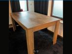 Leuke eettafel met eiken hout look, Huis en Inrichting, Tafels | Eettafels, Ophalen, Overige materialen, Strak, Gebruikt
