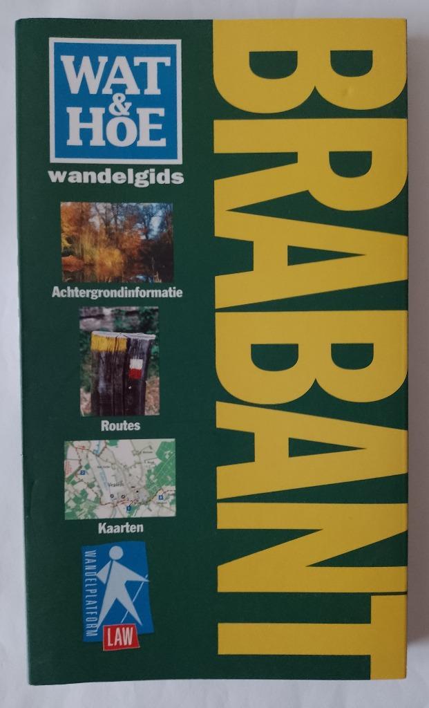 Wat&Hoe wandelgids Noord-Brabant, Sport en Fitness, Bergsport en Wandelen, Zo goed als nieuw, Overige typen, Ophalen of Verzenden