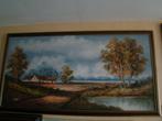 Grote oil schilderij van Symon - herfst, Ophalen