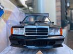 1:18 Mercedes 190 E 2.5 16V Evolution 2 zwart Solido / JJTOP, Hobby en Vrije tijd, Modelauto's | 1:18, Nieuw, Solido, Ophalen of Verzenden