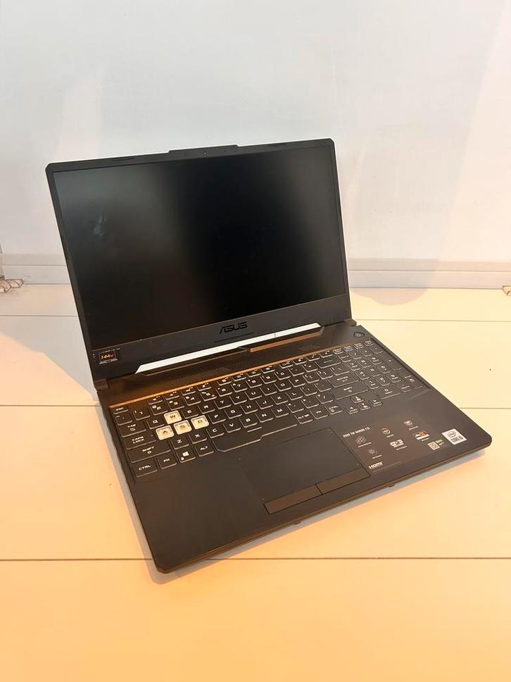 Asus TUF Gaming F15, Computers en Software, Windows Laptops, Zo goed als nieuw, 15 inch, HDD, 4 Ghz of meer, 8 GB, Qwerty, Met videokaart