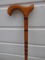 Vintage houten wandelstok, Ophalen of Verzenden, Gebruikt
