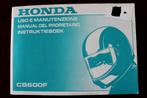 Honda CB600F 1997 motorfiets instructie boekje manutenzione, Motoren, Handleidingen en Instructieboekjes, Ophalen of Verzenden