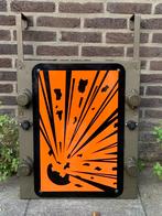 Militair voertuigbord €100, Ophalen, Landmacht, Amerika