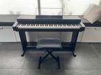 Yamaha Clavinova Digitale Piano + Krukje – Speelklaar!, Ophalen, Zwart, Digitaal, Zo goed als nieuw